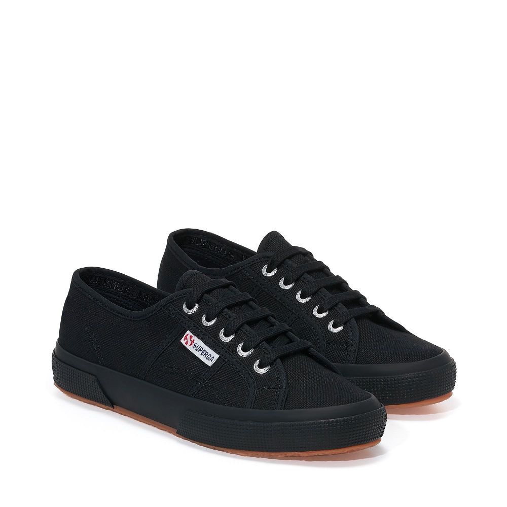 Superga 2750 Cotu Classic Black Sneakers - Women's Sneakers USA | US4509742